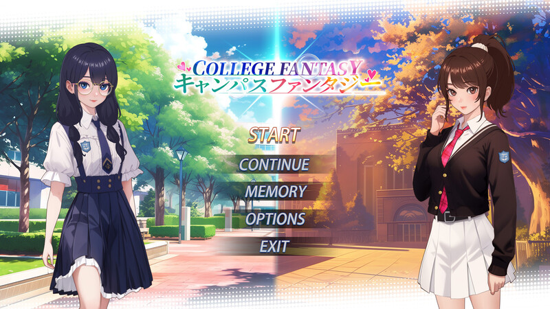 [SLG/全动态/中文]校园幻想 官方中文步兵版College Fantasy[百度网盘]